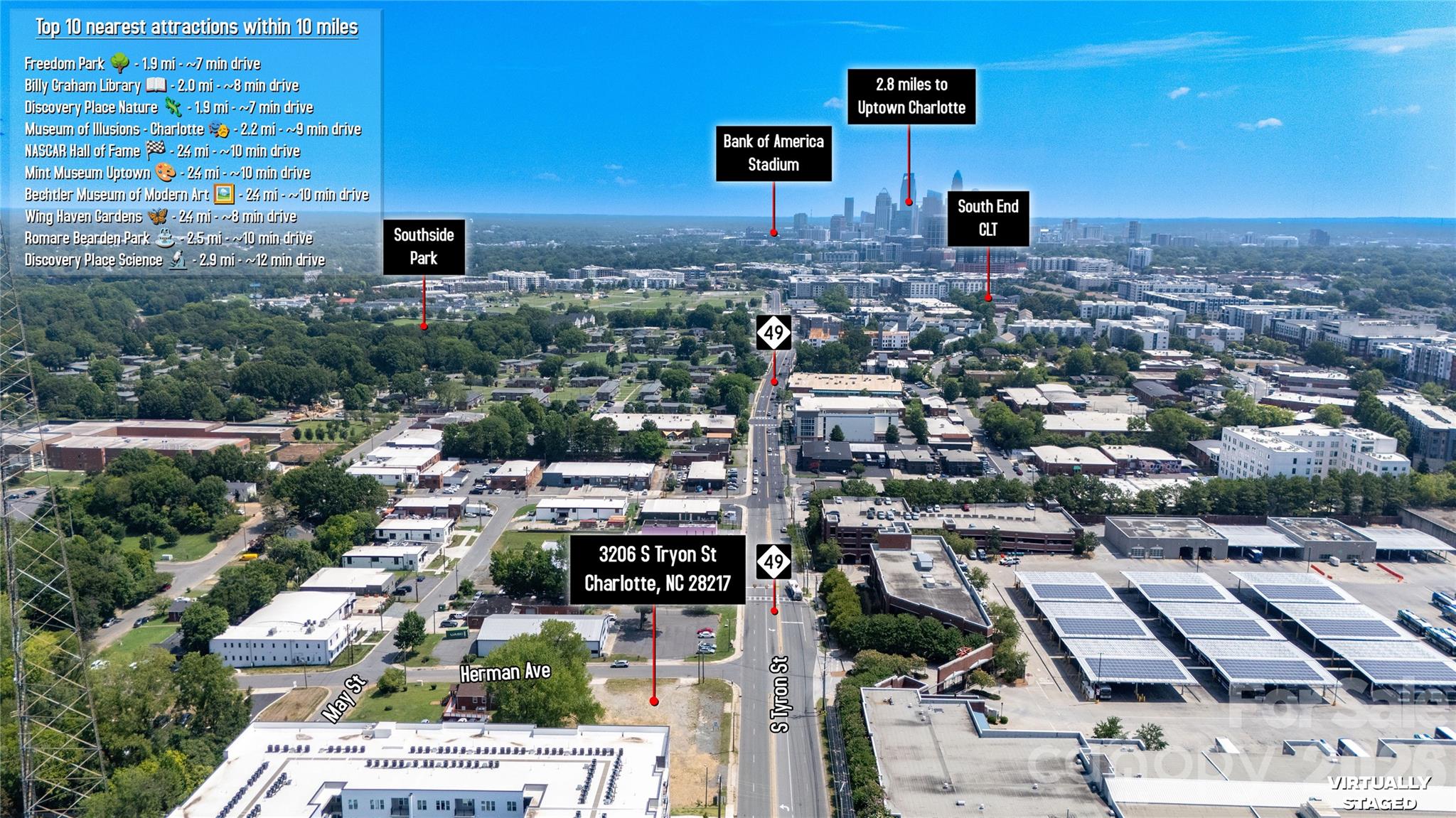 3206 S Tryon St, Charlotte, NC 28217