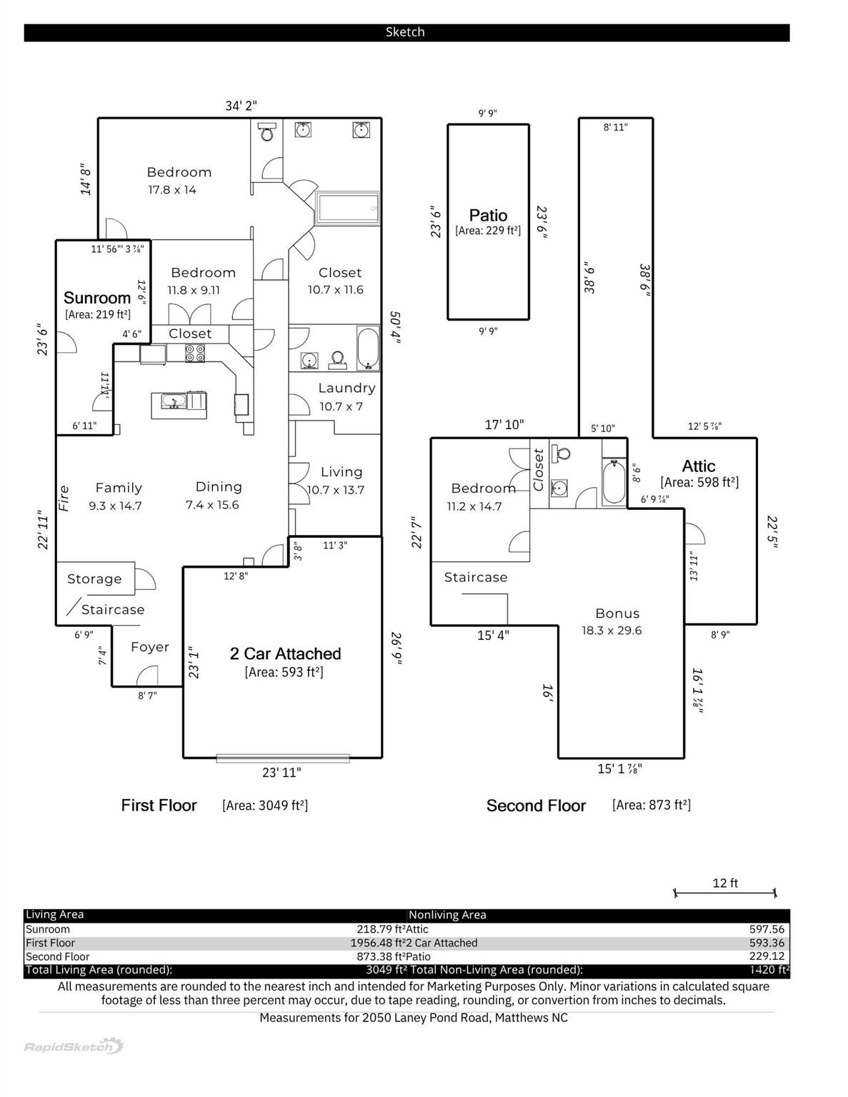 2050 Laney Pond Rd, Matthews, NC 28104