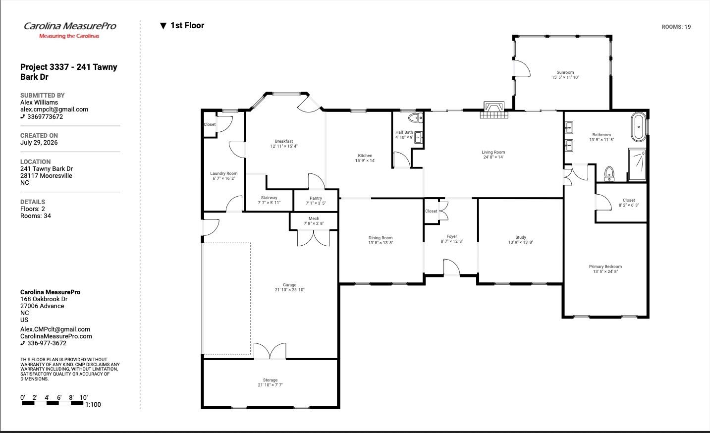 241 Tawny Bark Dr, Mooresville, NC 28117