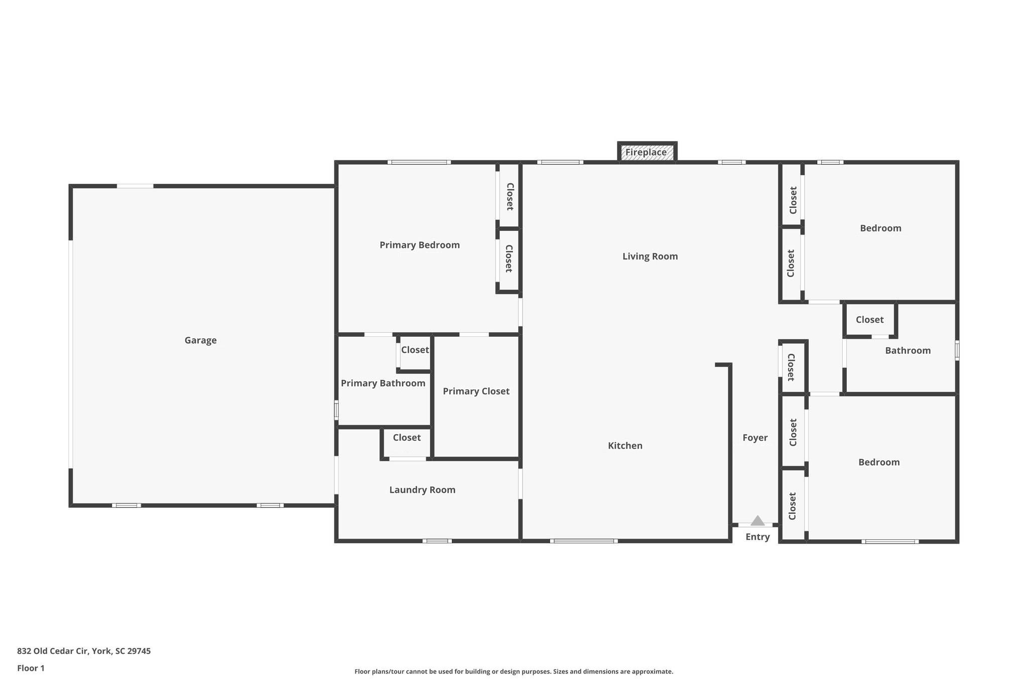 832 Old Cedar Cir, York, SC 29745