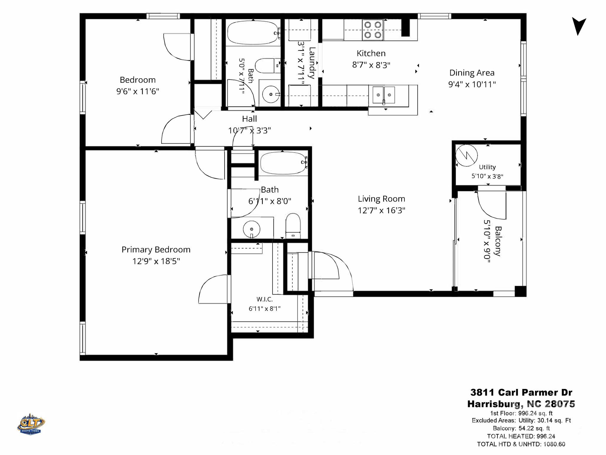 3811 Carl Parmer Dr, Harrisburg, NC 28075