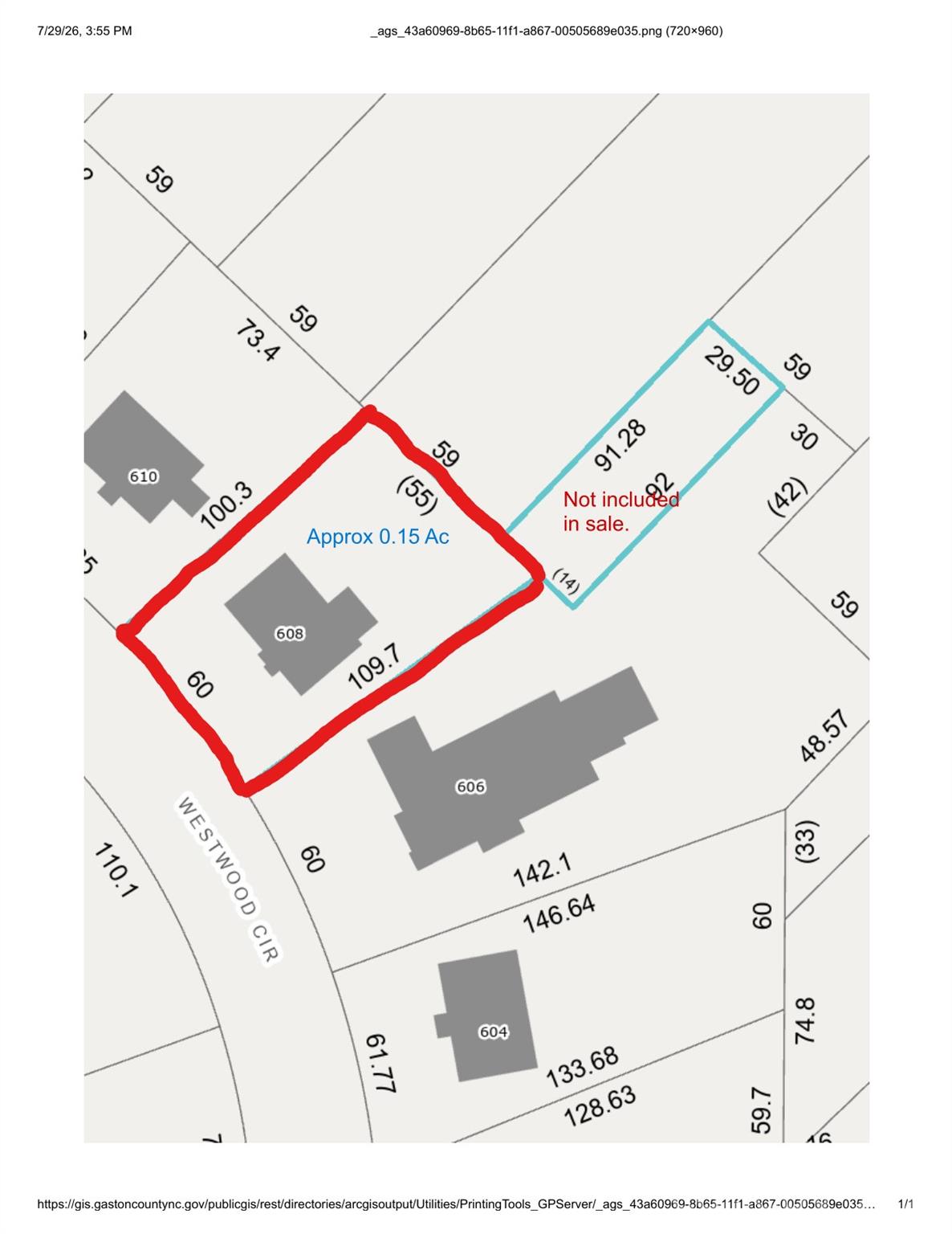 608 Westwood Cir, Gastonia, NC 28052