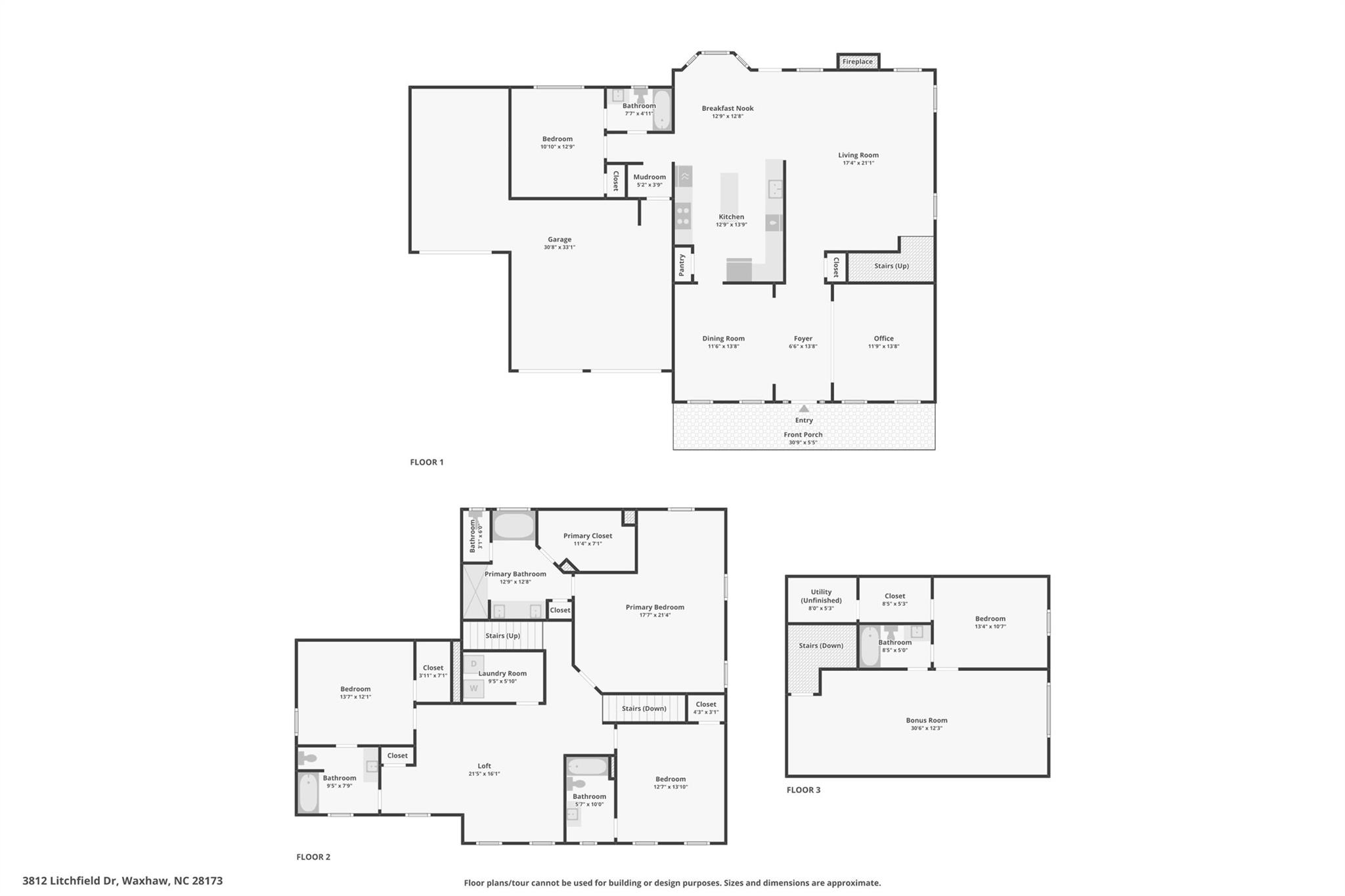 3812 Litchfield Dr, Waxhaw, NC 28173