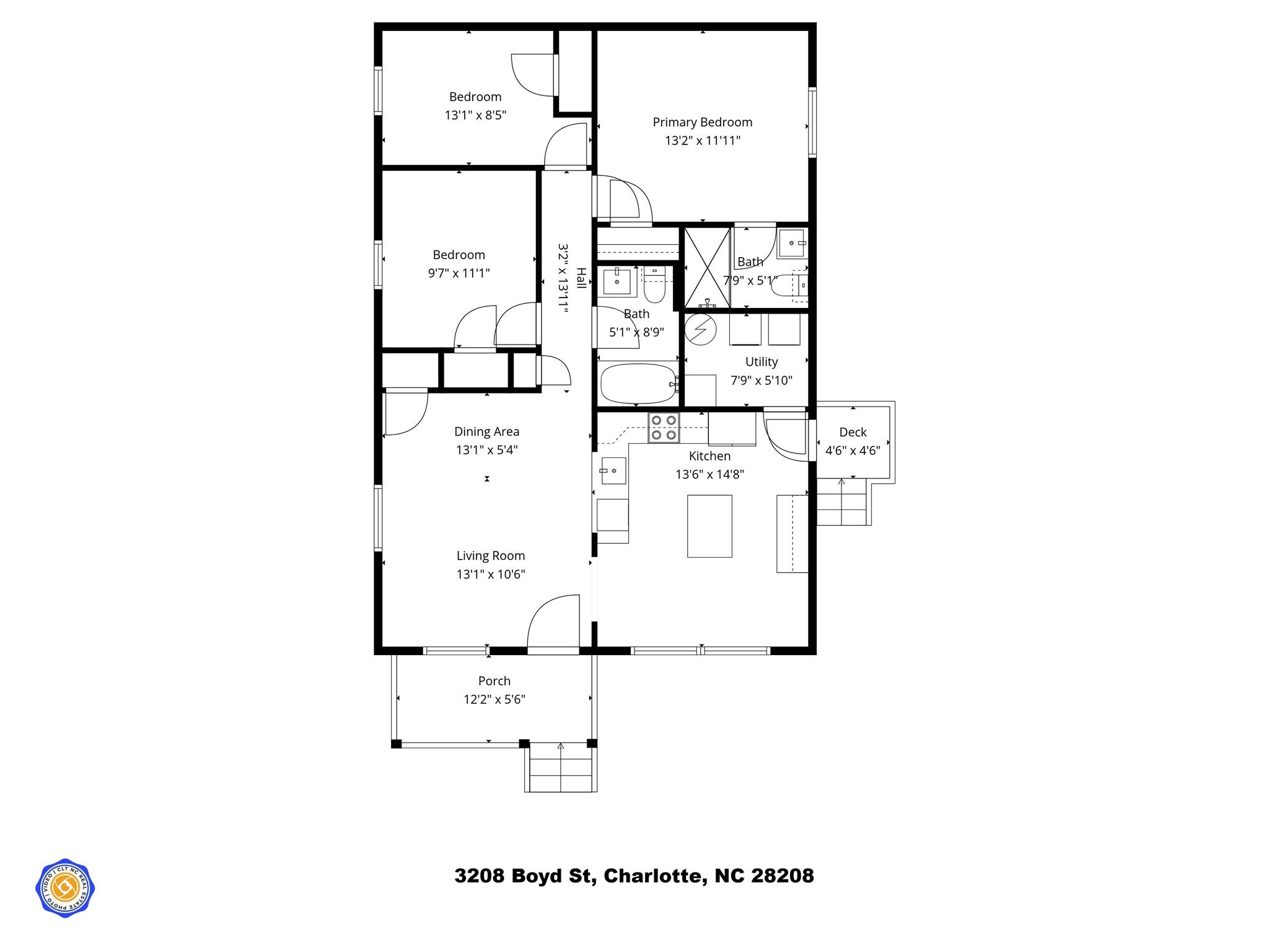 3208 Boyd St, Charlotte, NC 28208