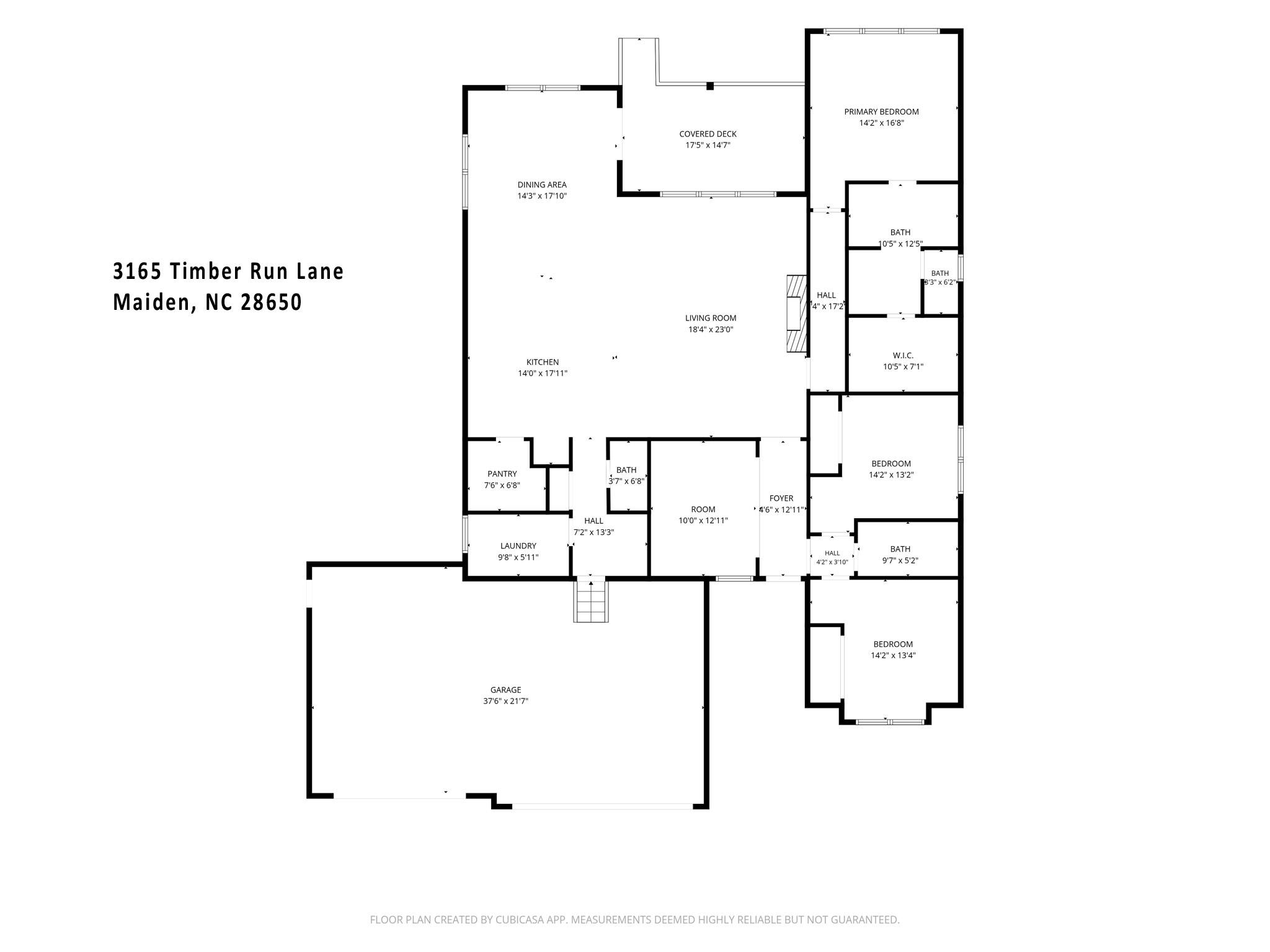 3165 Timber Run Ln, Maiden, NC 28650