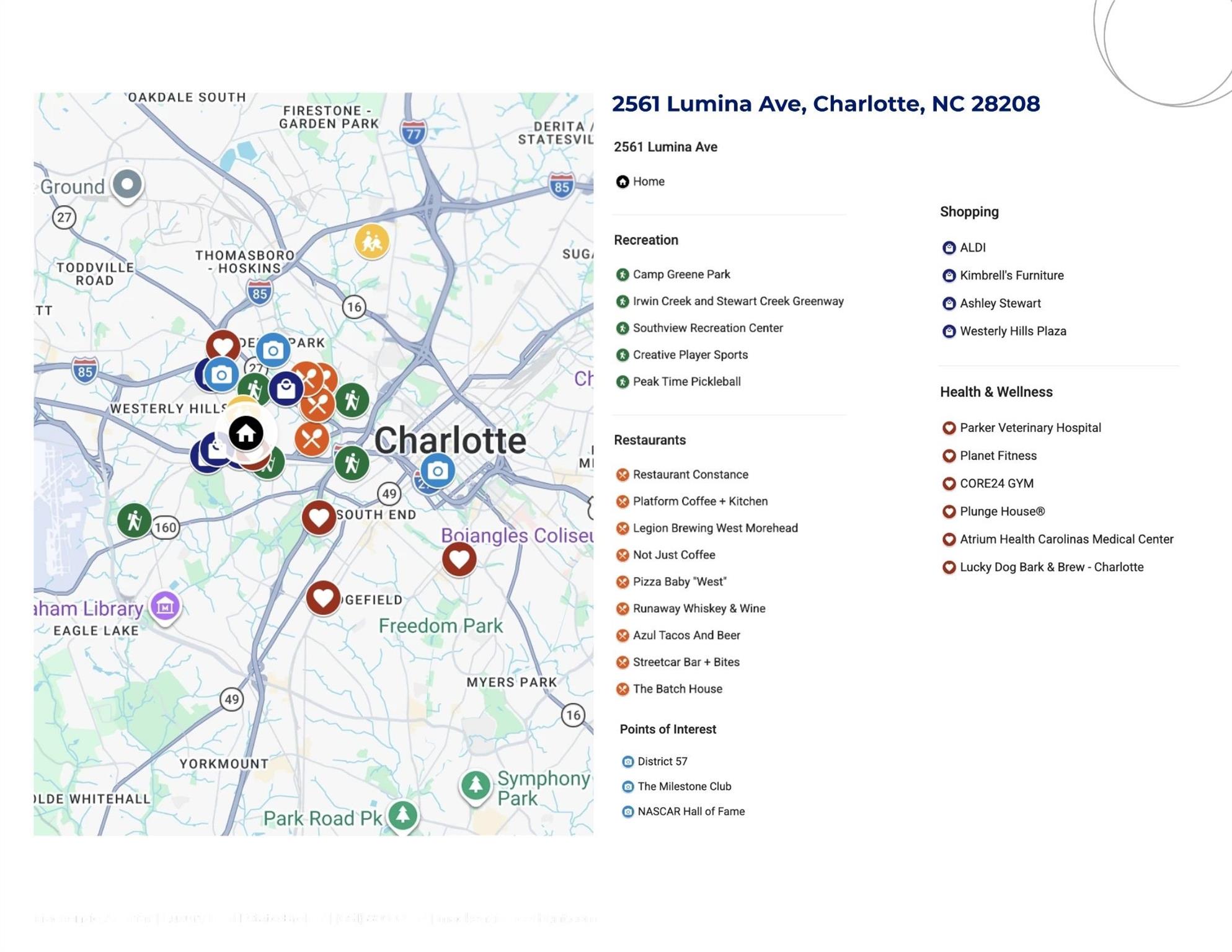 2561 Lumina Ave, Charlotte, NC 28208