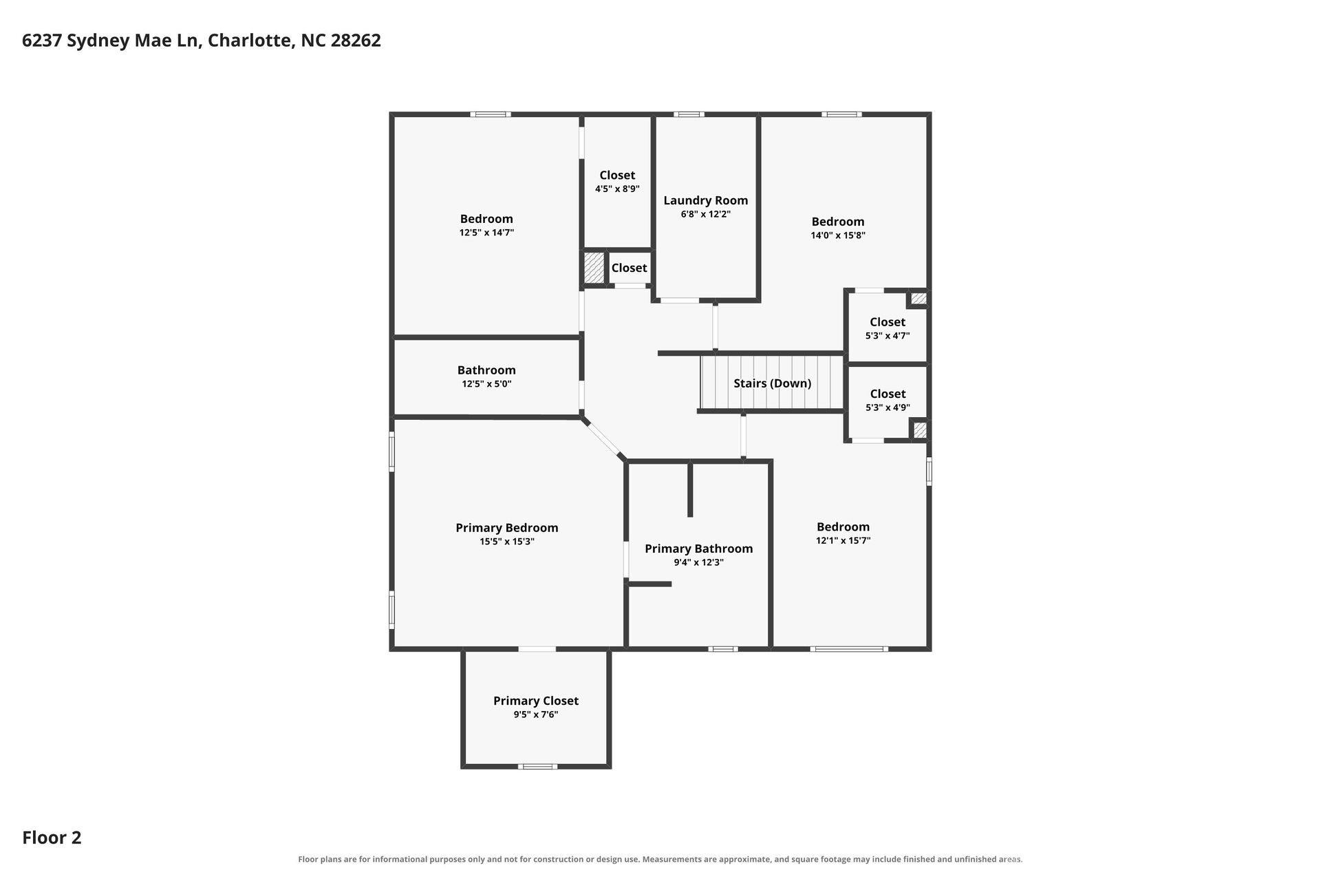 6237 Sydney Mae Ln, Charlotte, NC 28262