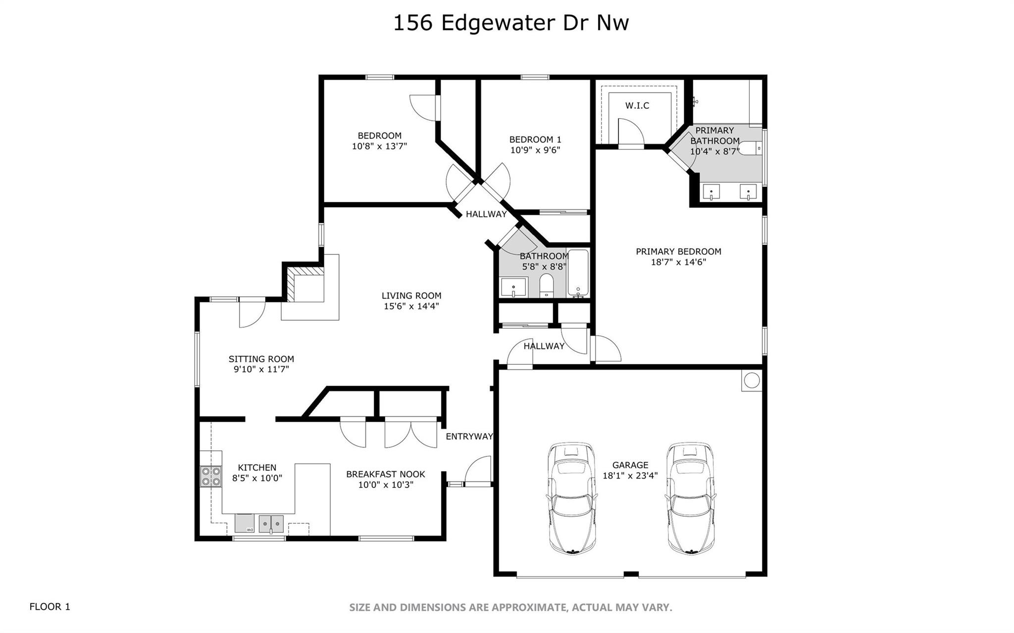 156 Edgewater Dr NW, Concord, NC 28027