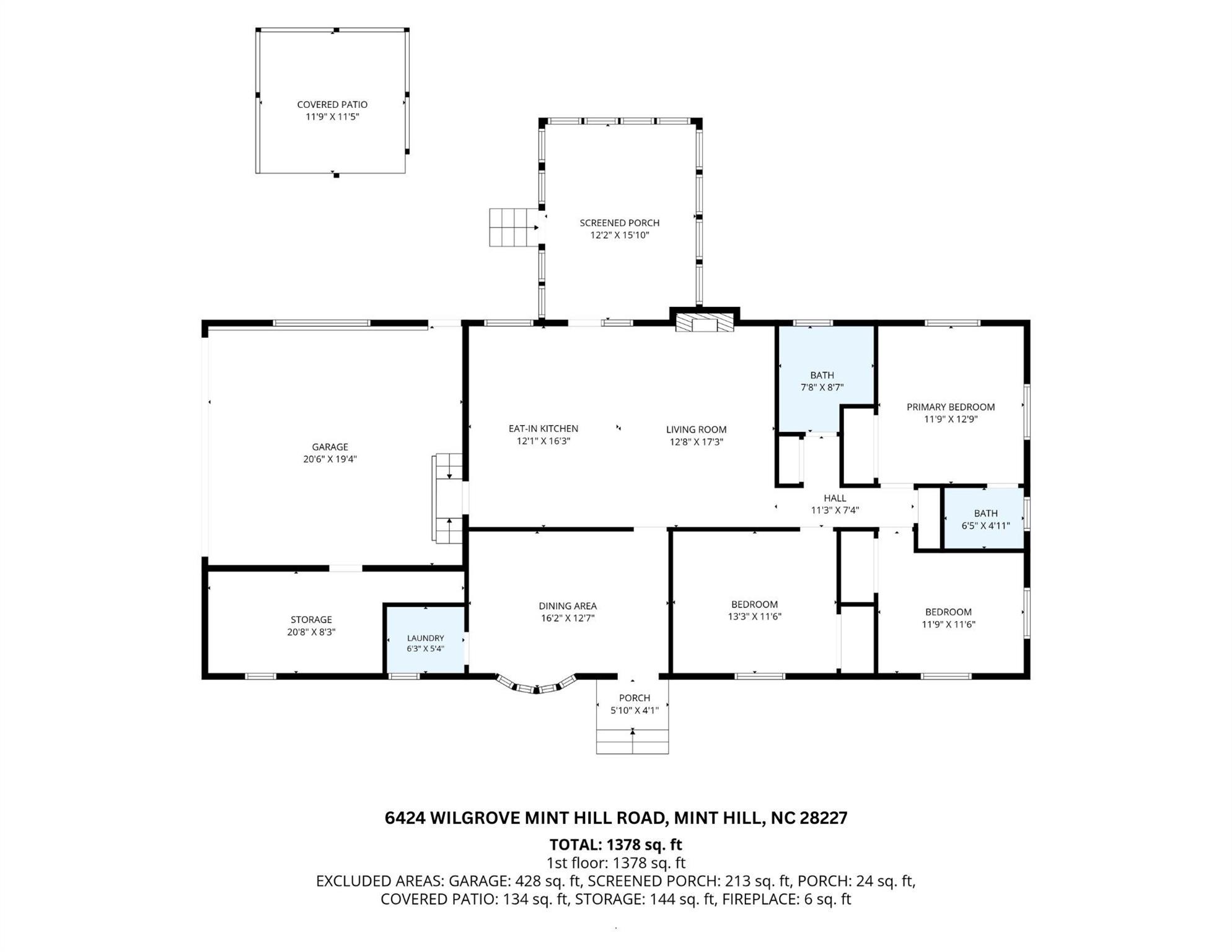 6424 Wilgrove Mint Hill Rd, Mint Hill, NC 28227