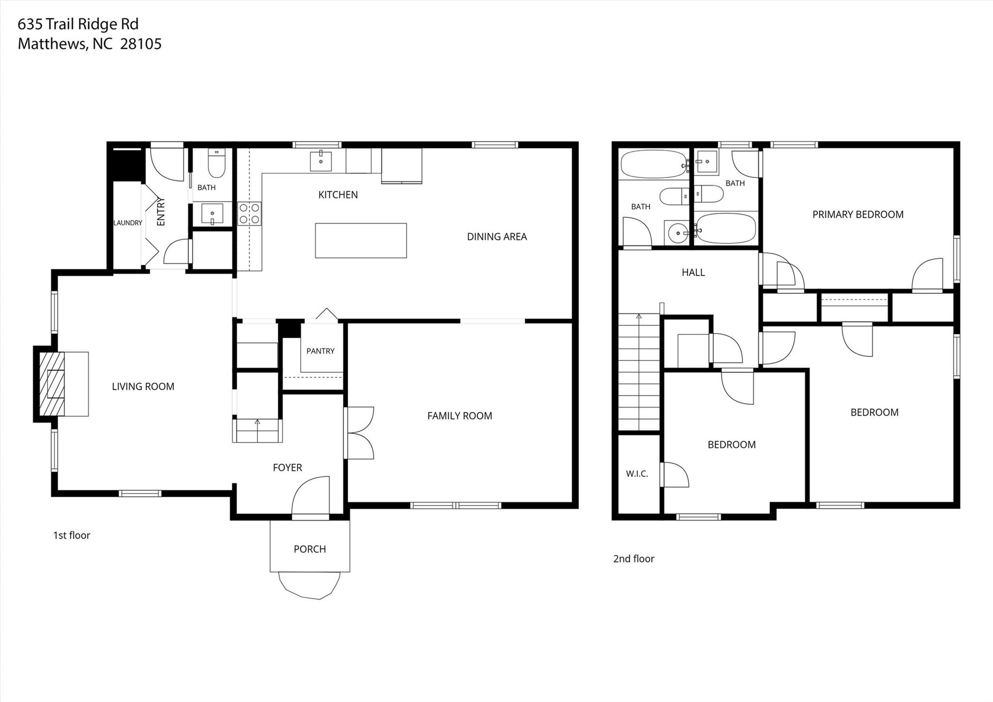 635 Trail Ridge Rd, Matthews, NC 28105