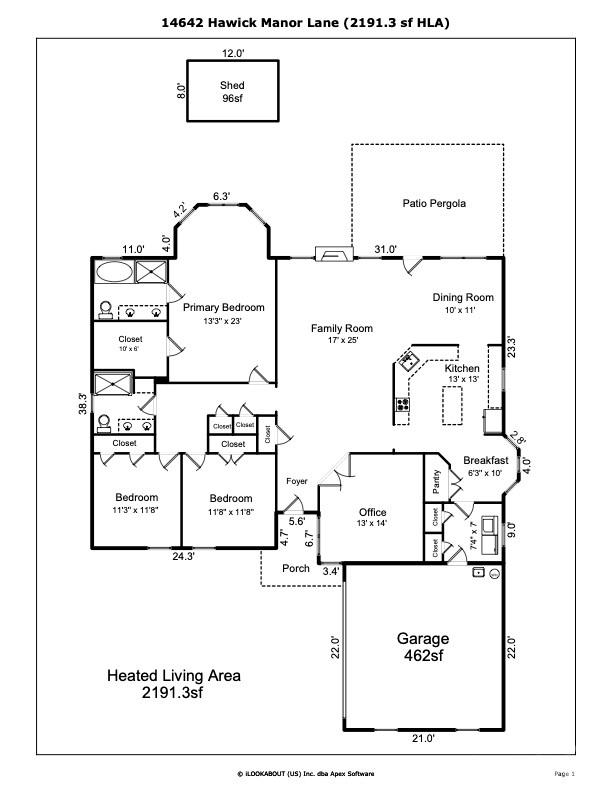 14642 Hawick Manor Ln, Pineville, NC 28134