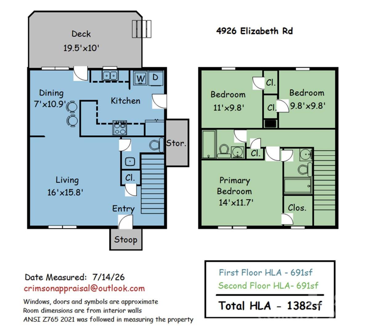 4926 Elizabeth Rd, Charlotte, NC 28269