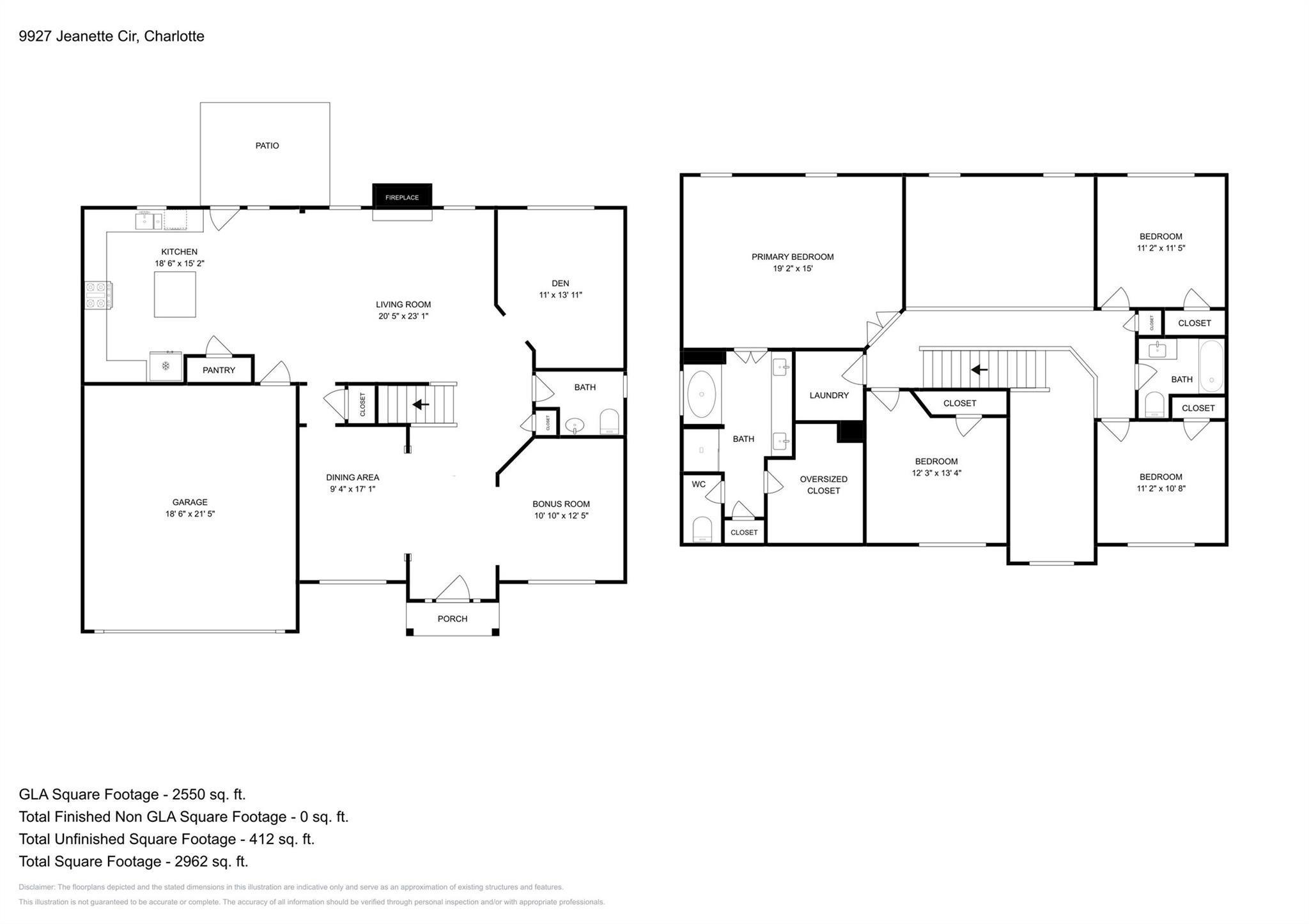 9927 Jeanette Cir, Charlotte, NC 28213