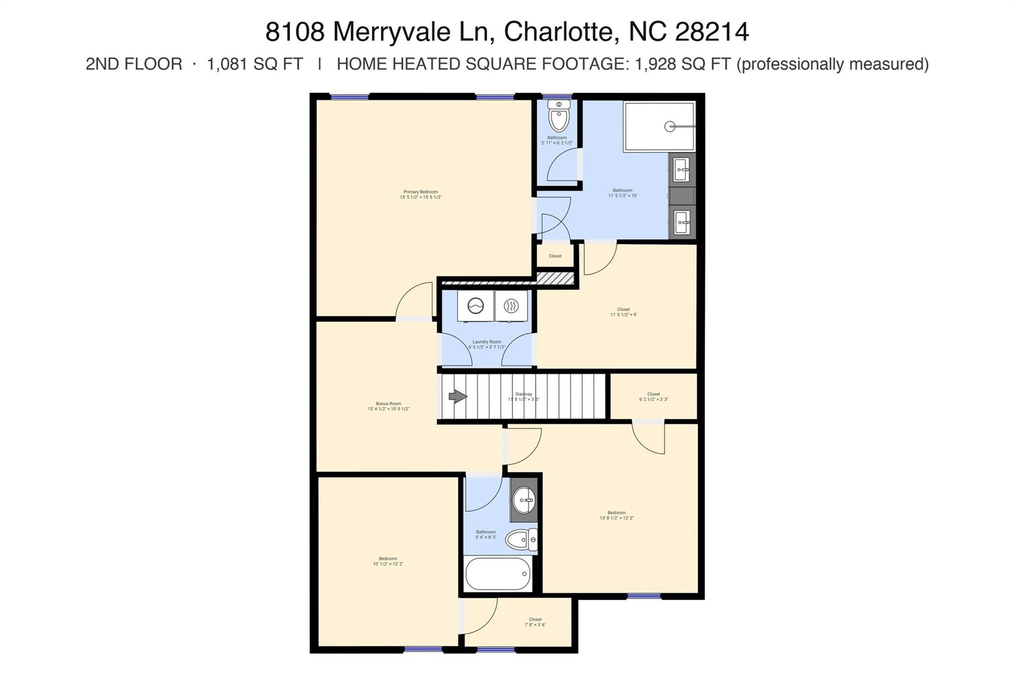 8108 Merryvale Ln, Charlotte, NC 28214