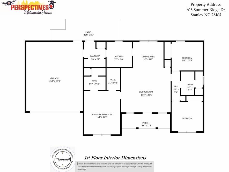 413 Summer Ridge Rd, Stanley, NC 28164