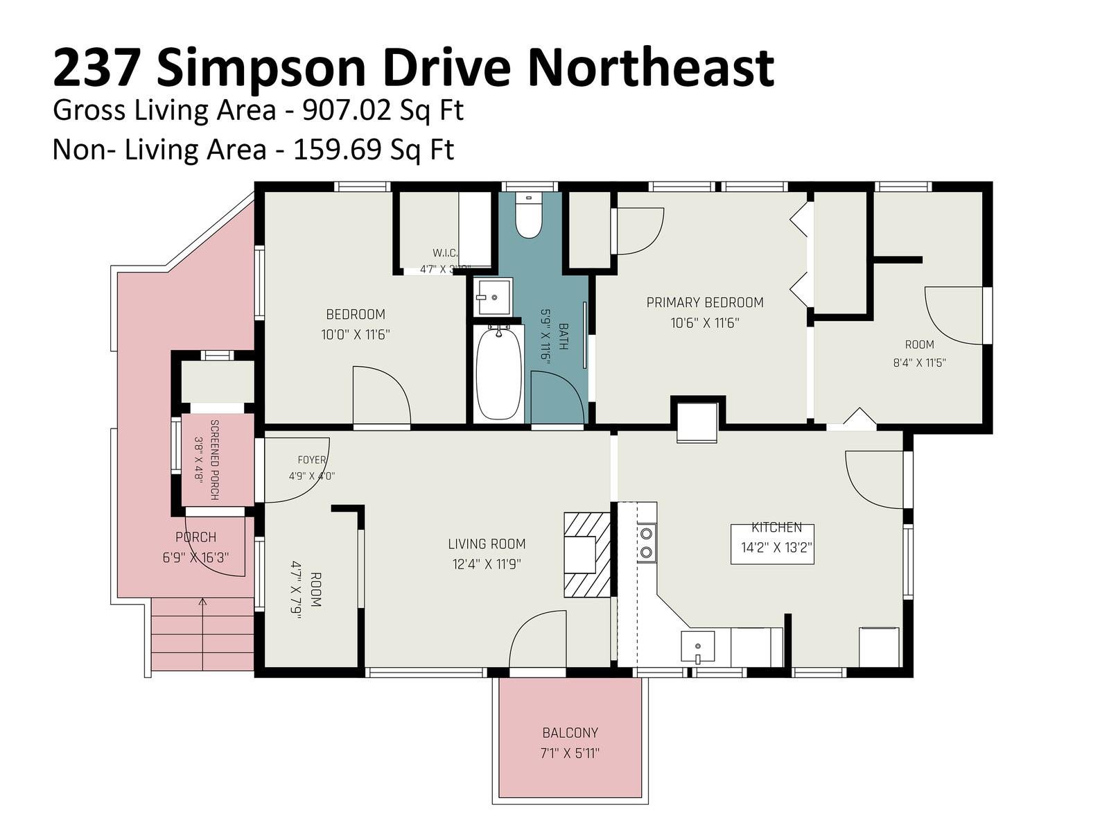 237 Simpson Dr NE, Concord, NC 28025