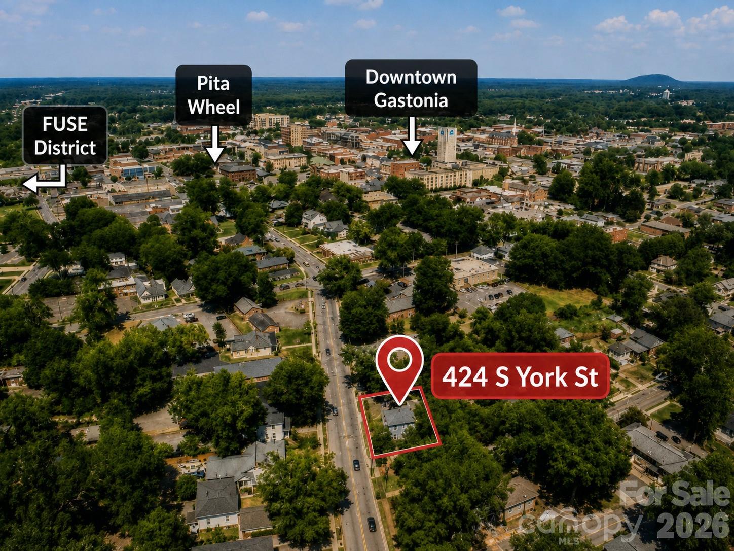 424 S York St, Gastonia, NC 28052