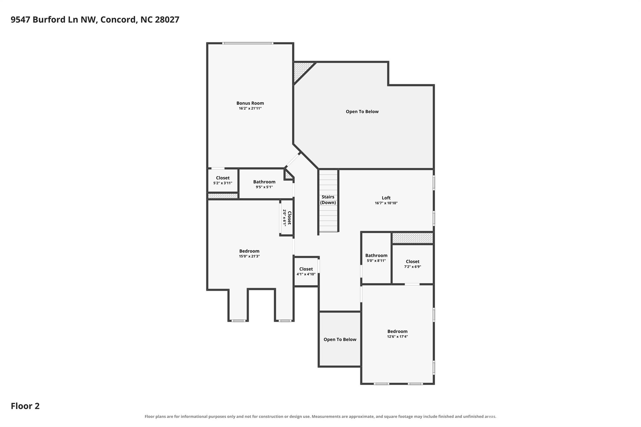 9547 Burford Ln NW, Concord, NC 28027