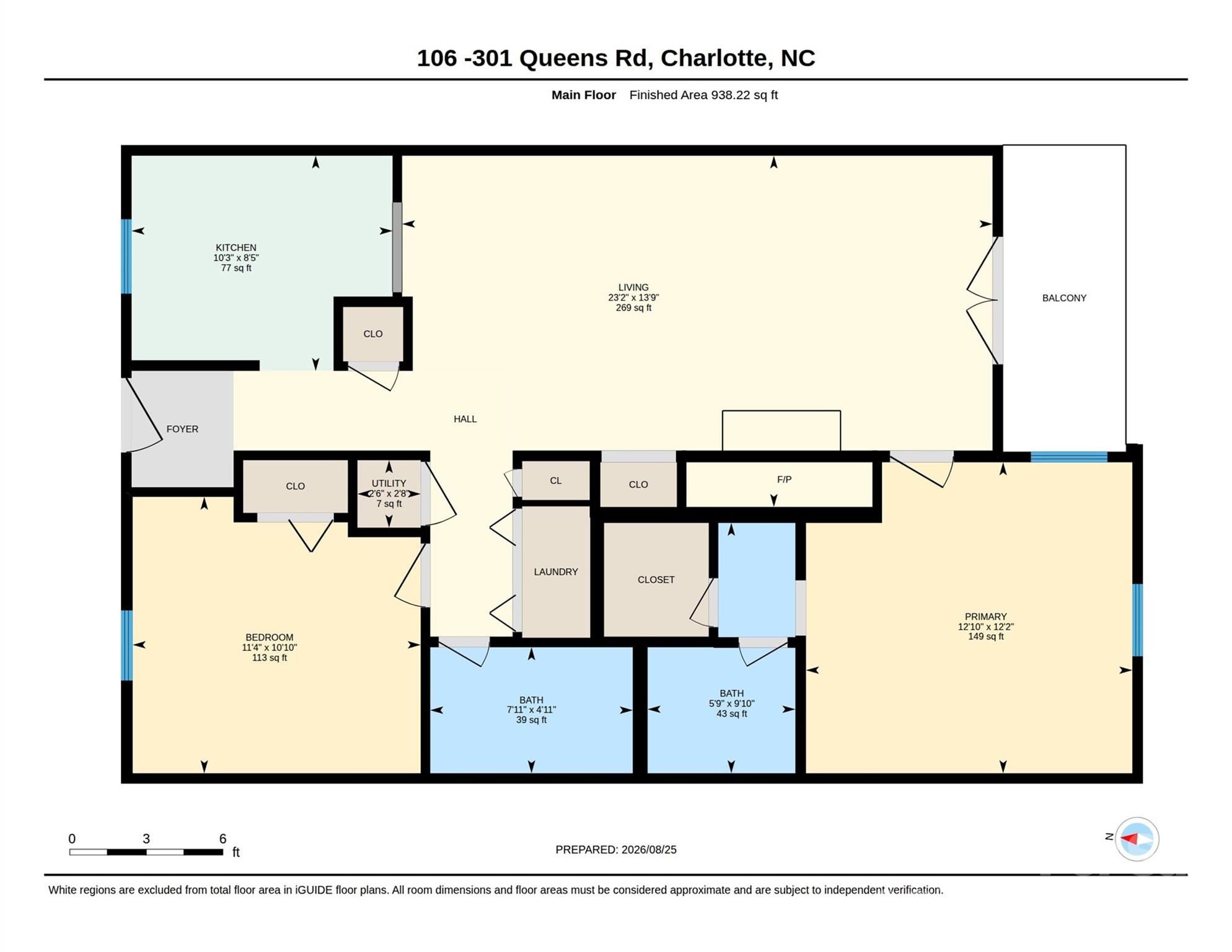 301 Queens Rd #106, Charlotte, NC 28204