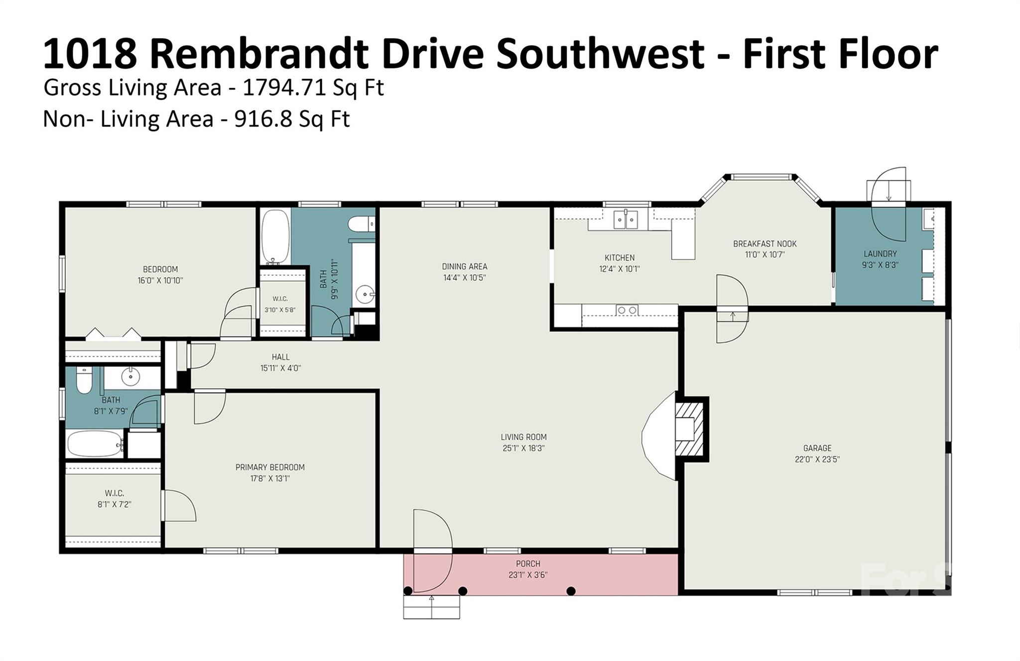 1018 Rembrandt Dr SW, Concord, NC 28027