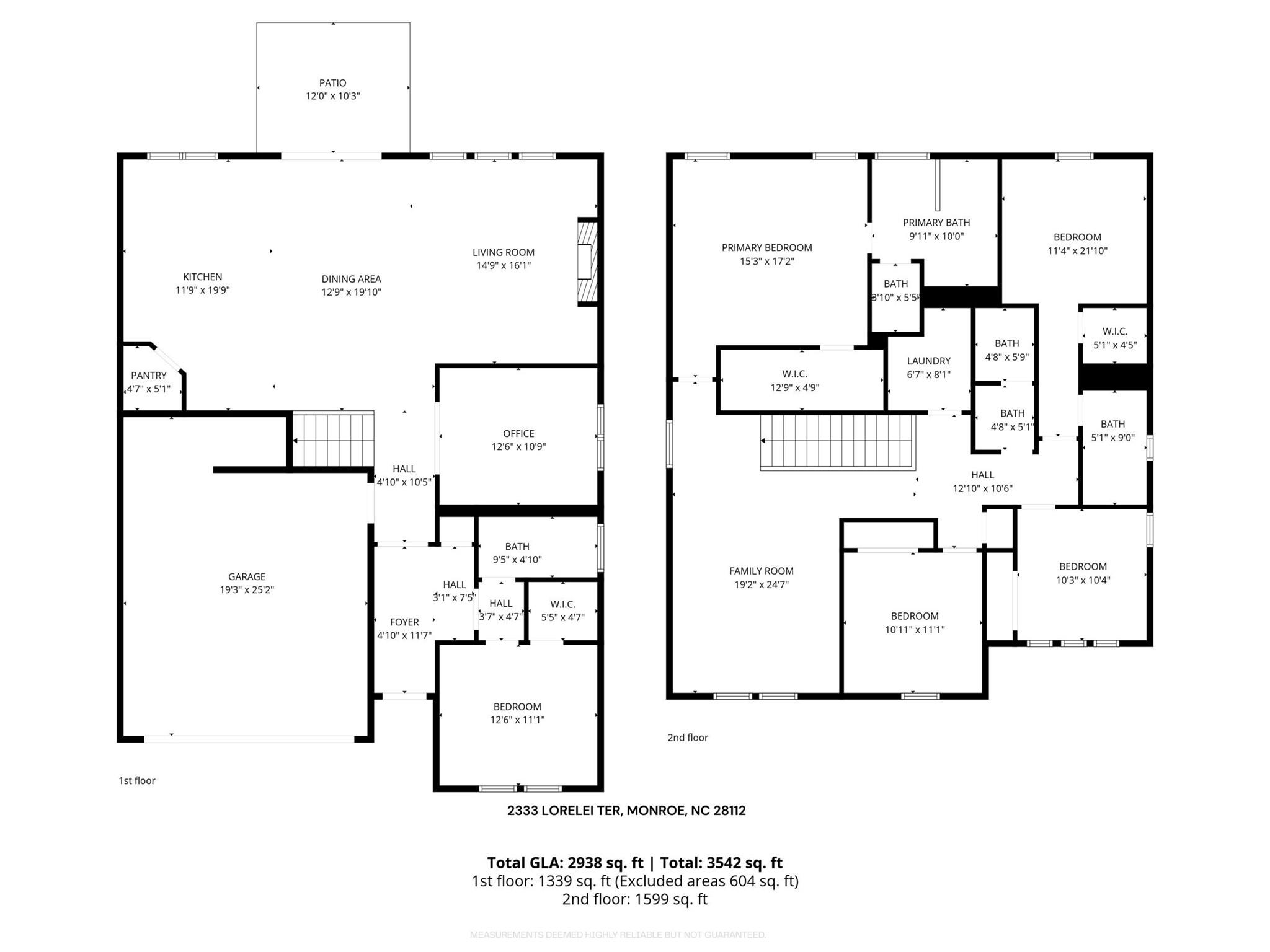2333 Lorelei Ter, Monroe, NC 28112
