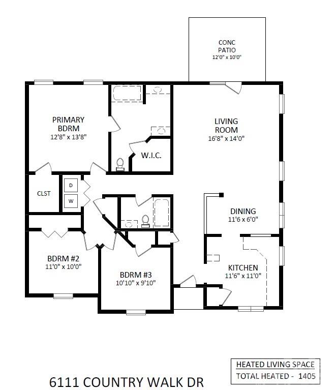 6111 Country Walk Dr, Charlotte, NC 28212
