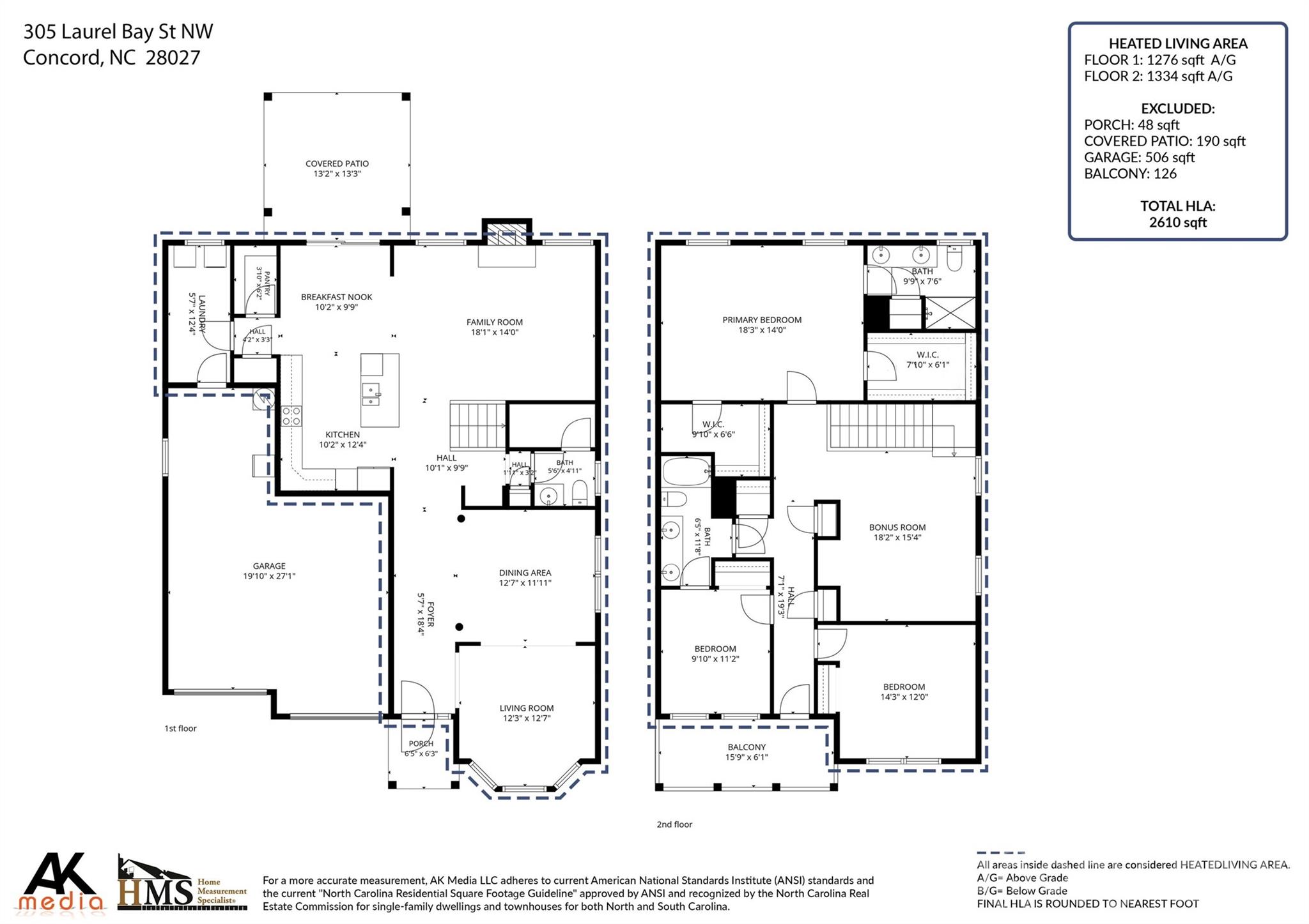 305 Laurel Bay St NW, Concord, NC 28027