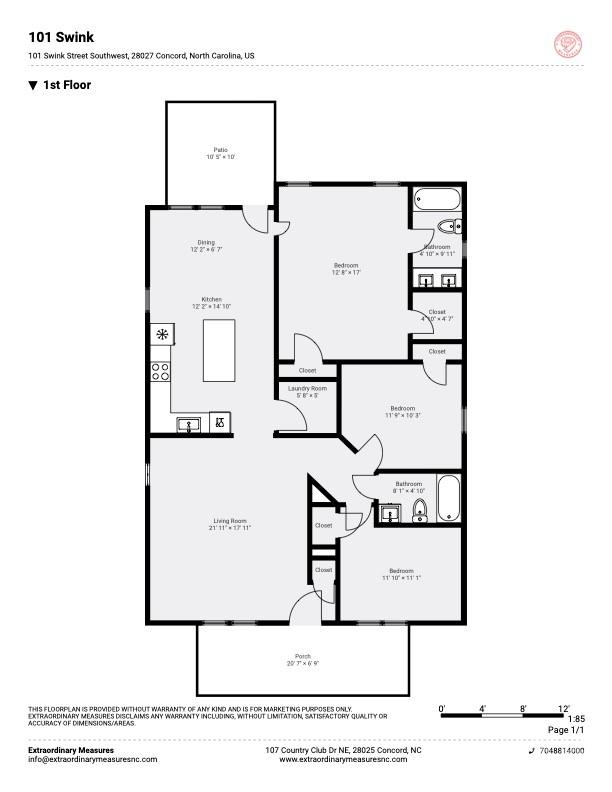 101 Swink St SW, Concord, NC 28027