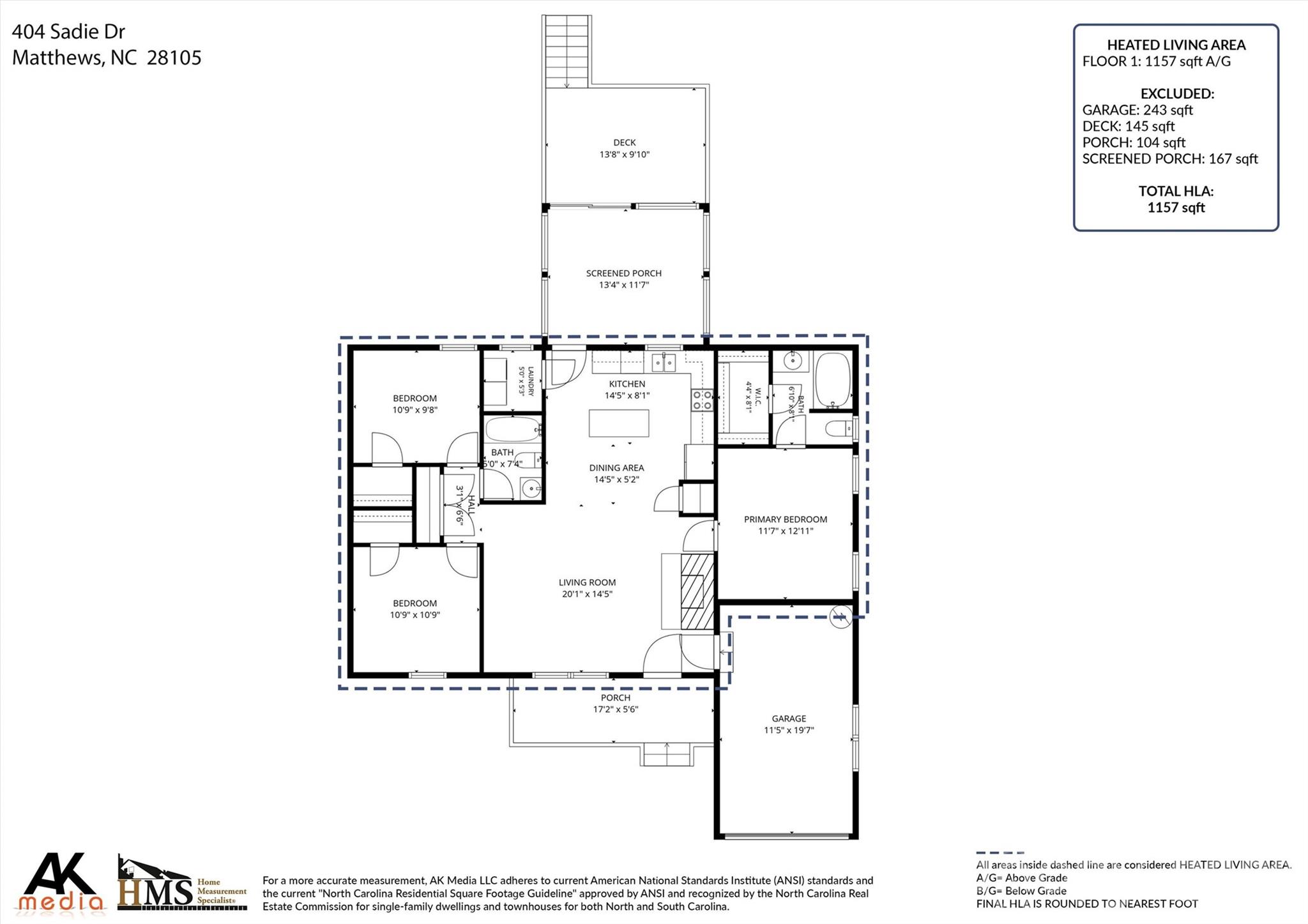404 Sadie Dr, Matthews, NC 28105