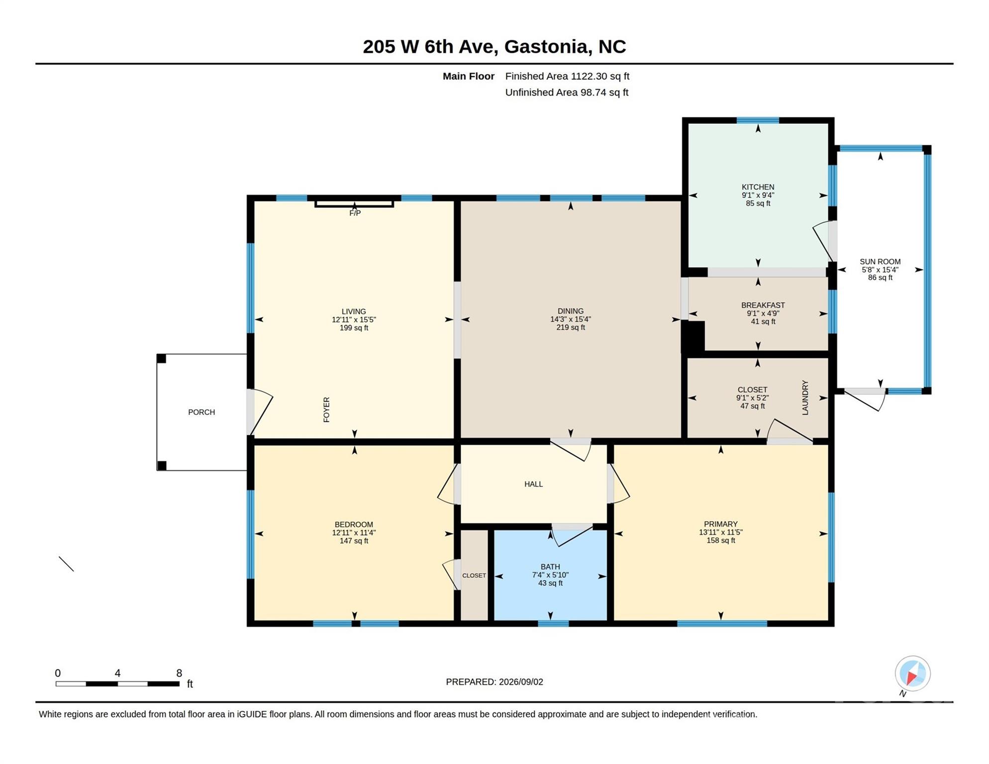 205 W Sixth Ave, Gastonia, NC 28052
