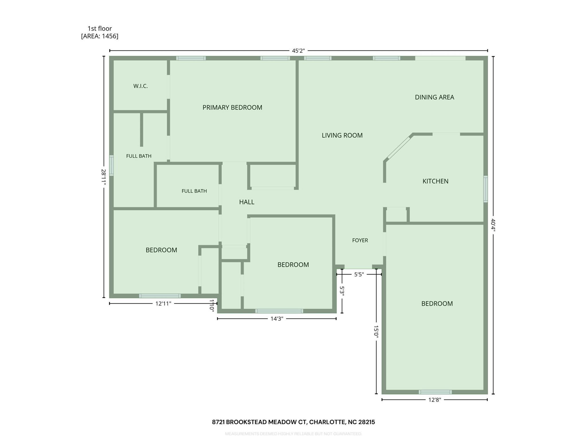 8721 Brookstead Meadow Ct, Charlotte, NC 28215