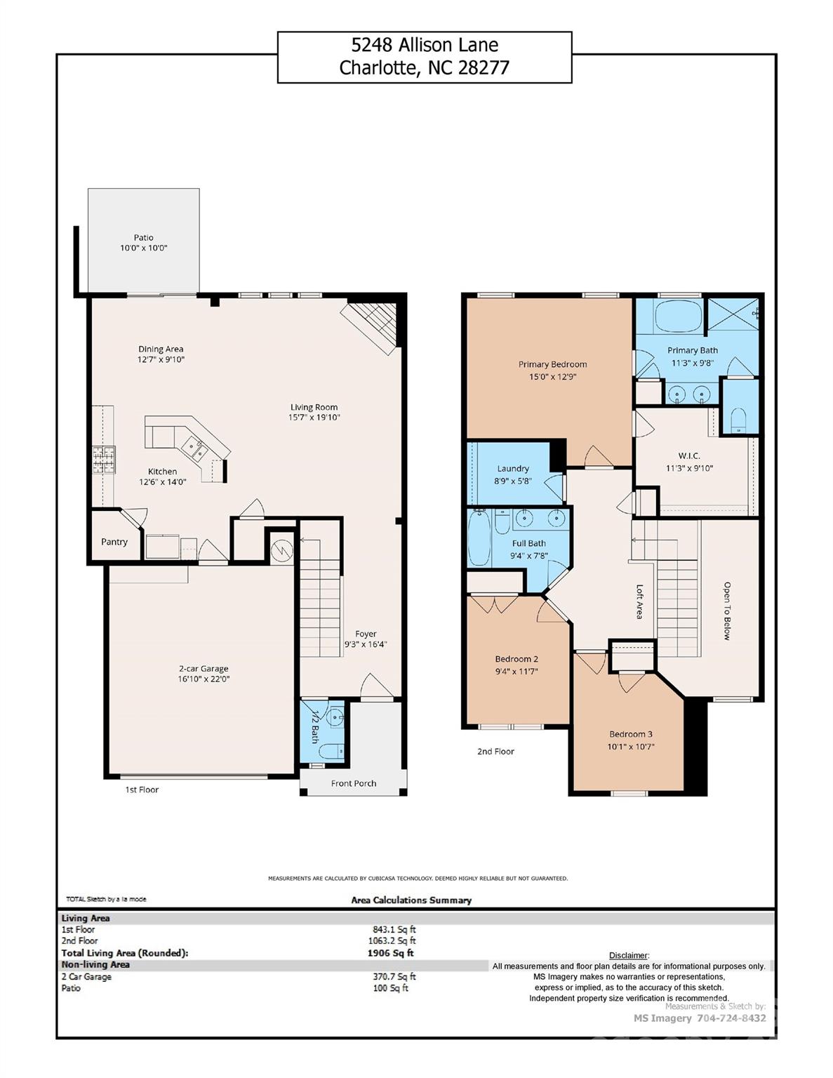 5248 Allison Ln, Charlotte, NC 28277