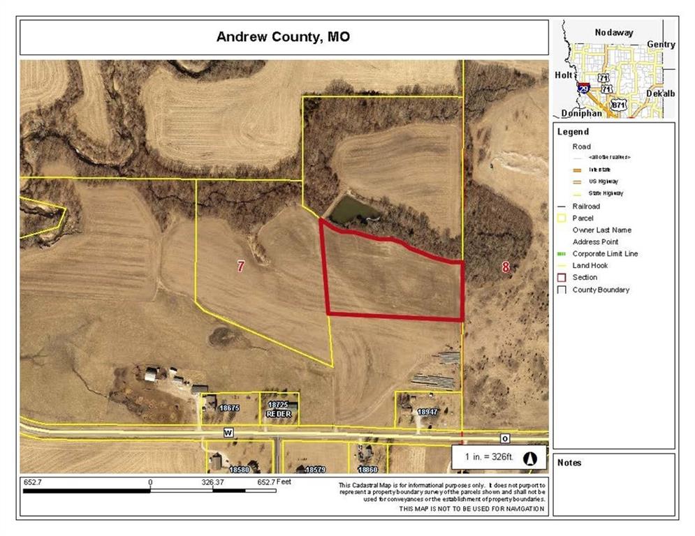State Route W Rural Route, Cosby, MO 64436