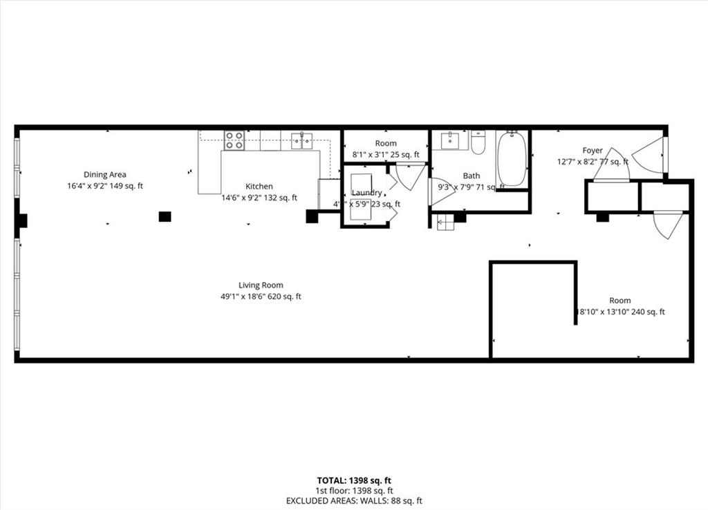 306 W 7 St #203, Kansas City, MO 64105