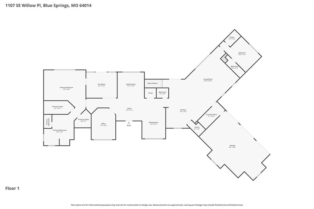1107 SE Willow Pl, Blue Springs, MO 64014
