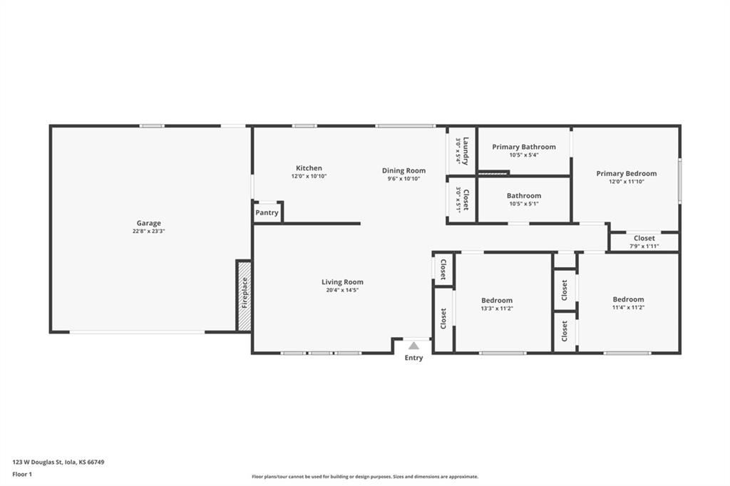 123 W Douglas St, Iola, KS 66749
