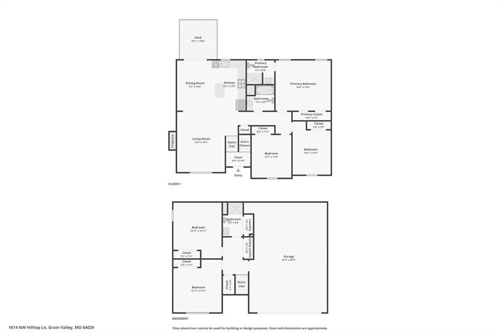 1614 NW Hilltop Ln, Grain Valley, MO 64029