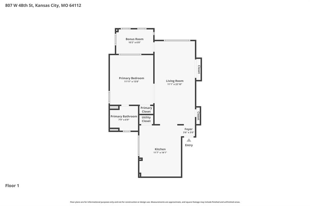 807 W 48th St #204, Kansas City, MO 64112