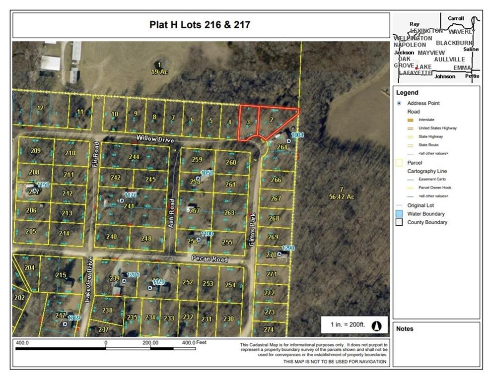 Plat H Lot 216-217 Willow Dr, Odessa, MO 64076