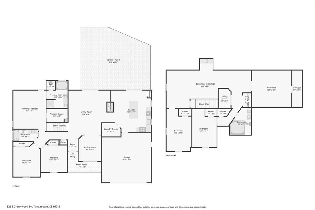 1322 S Greenwood Dr, Tonganoxie, KS 66086