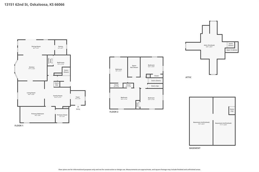 13151 62nd St, Oskaloosa, KS 66066