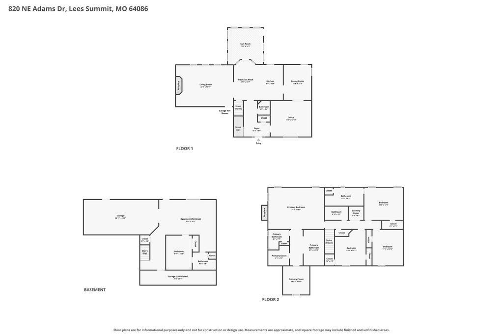 820 NE Adams Dr, Lee's Summit, MO 64086