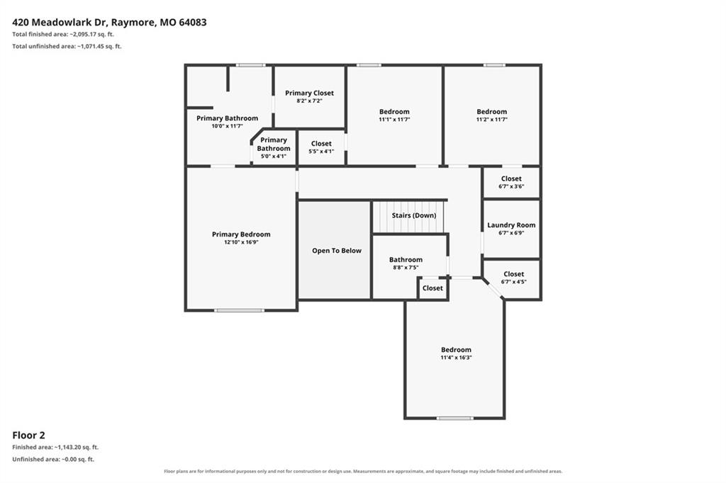420 Meadowlark Dr, Raymore, MO 64083