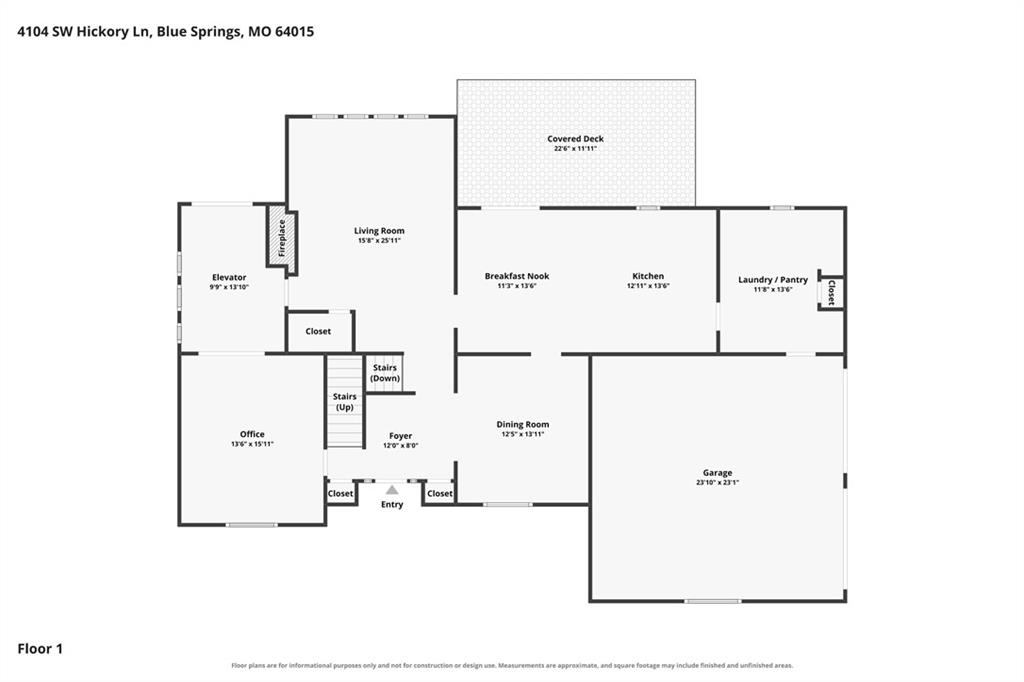 4104 SW Hickory Ln, Blue Springs, MO 64015