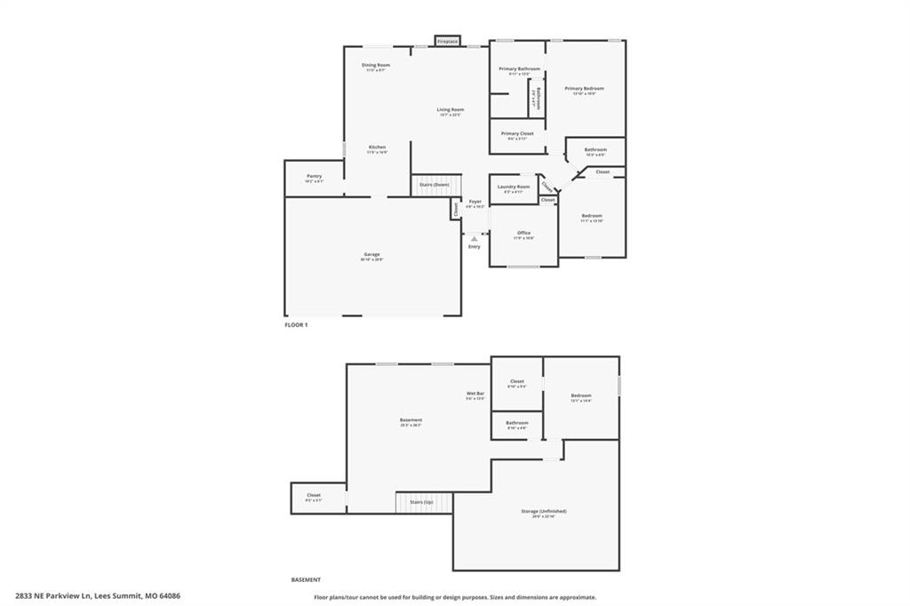 2833 NE Parkview Ln, Lee's Summit, MO 64086