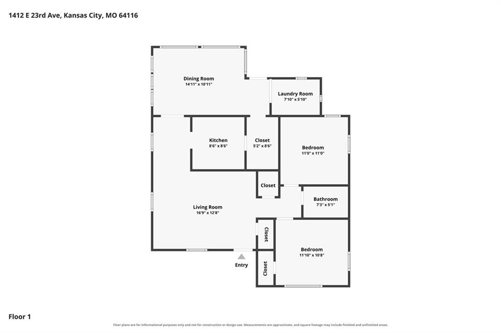 1412 E 23rd Ave, North Kansas City, MO 64116