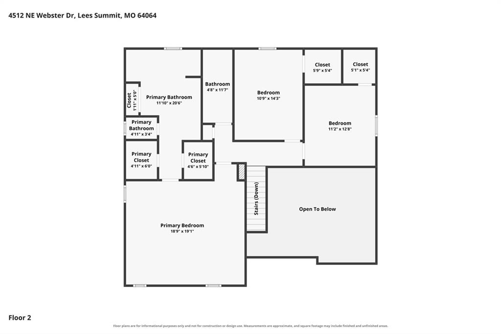 4512 Ne Webster Dr, Lee's Summit, MO 64064