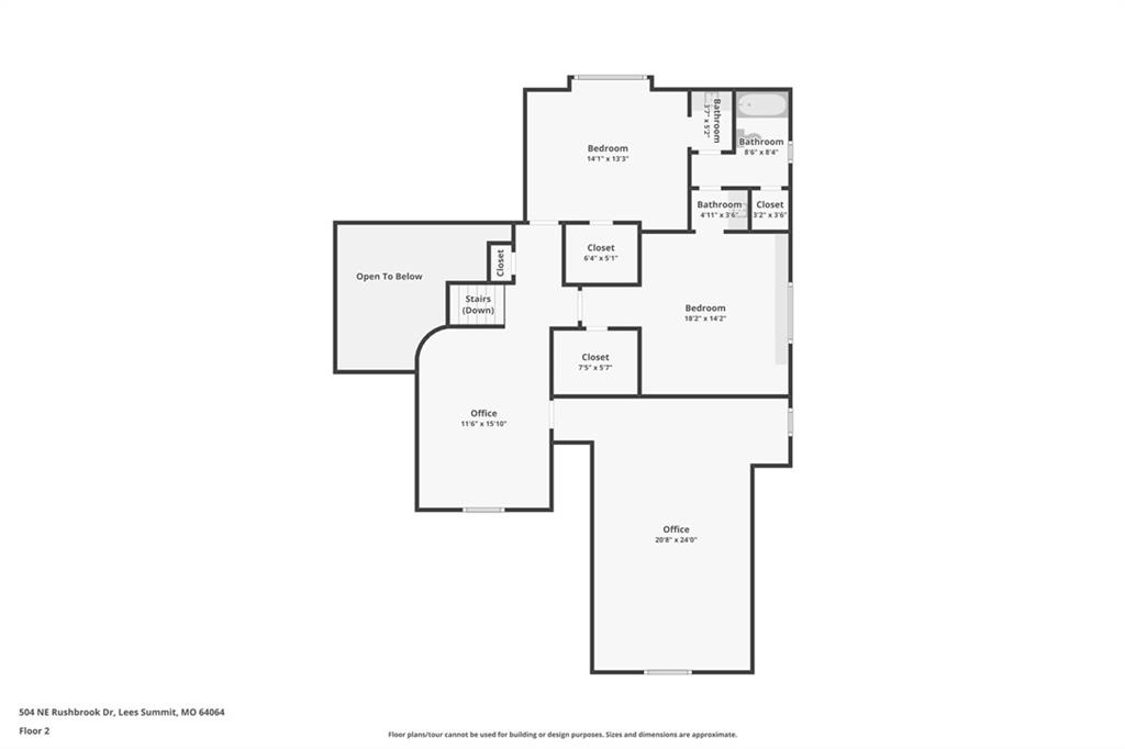 504 NE Rushbrook Dr, Lee's Summit, MO 64064