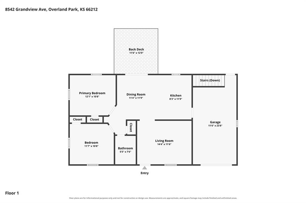 8542 Grandview Ave, Overland Park, KS 66212