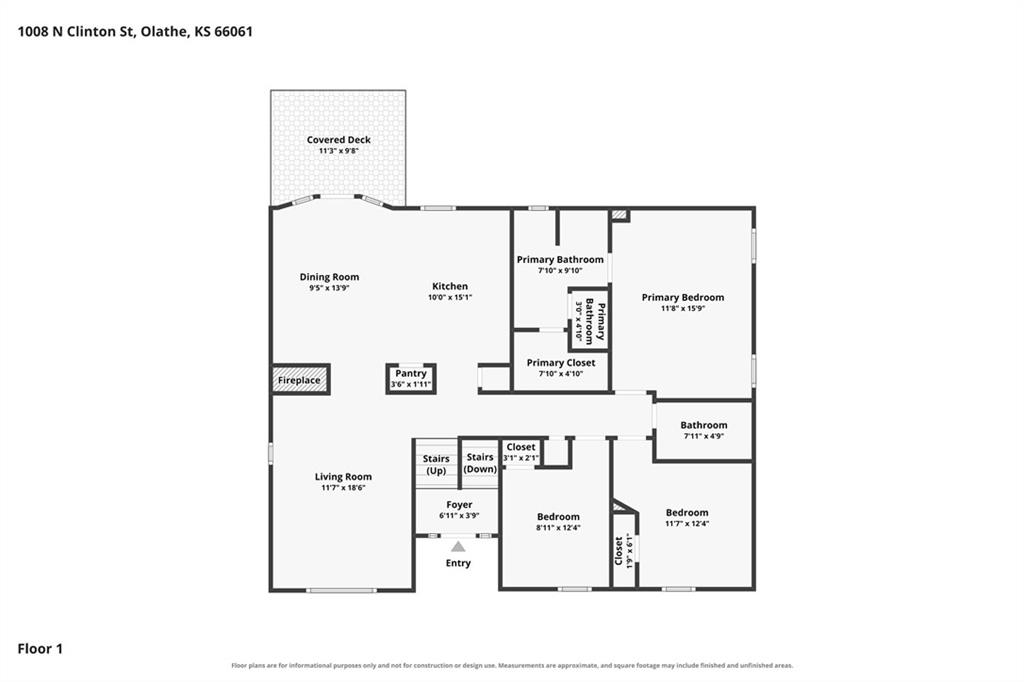 1008 N Clinton St, Olathe, KS 66061